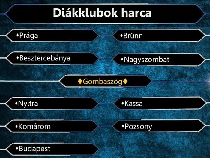 Diáklubok harca