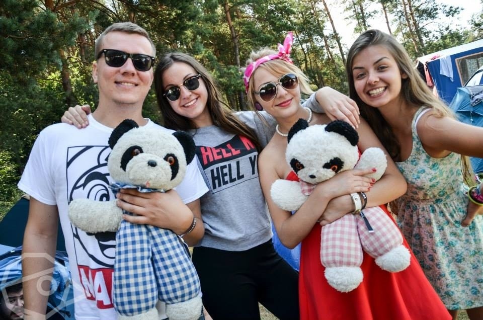 pandás csoportkép