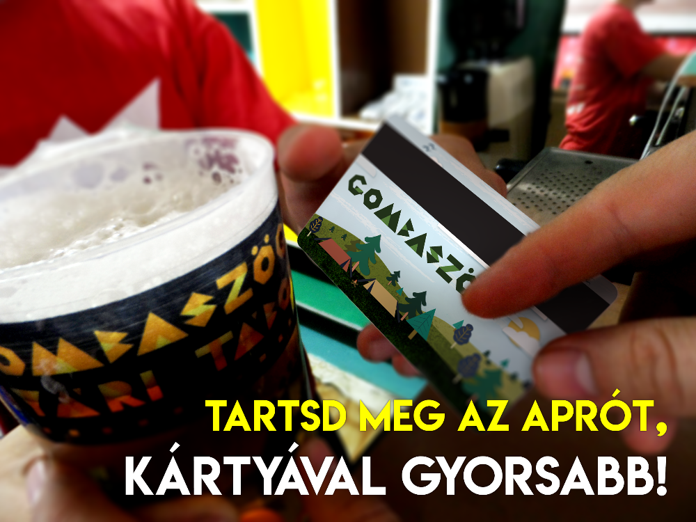 Új fizetési mód Gombaszögön!